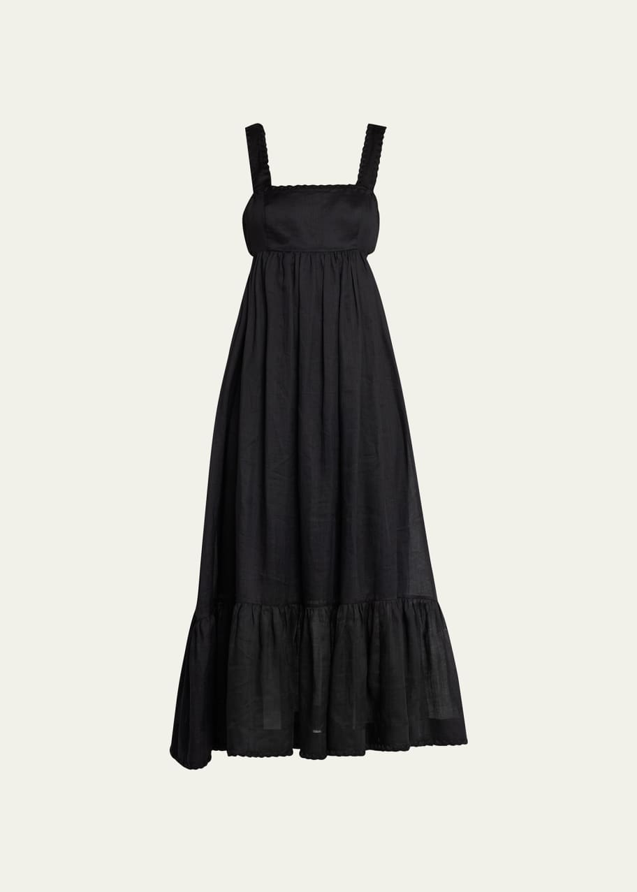 Zimmermann Chintz Tiered Midi Dress - Bergdorf Goodman