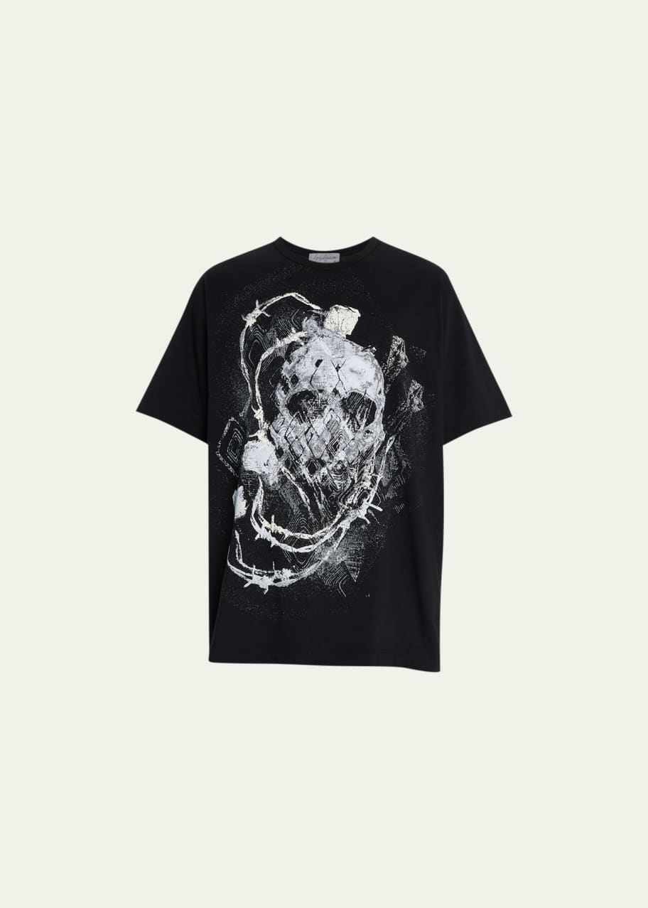 Yohji skull tee best sale