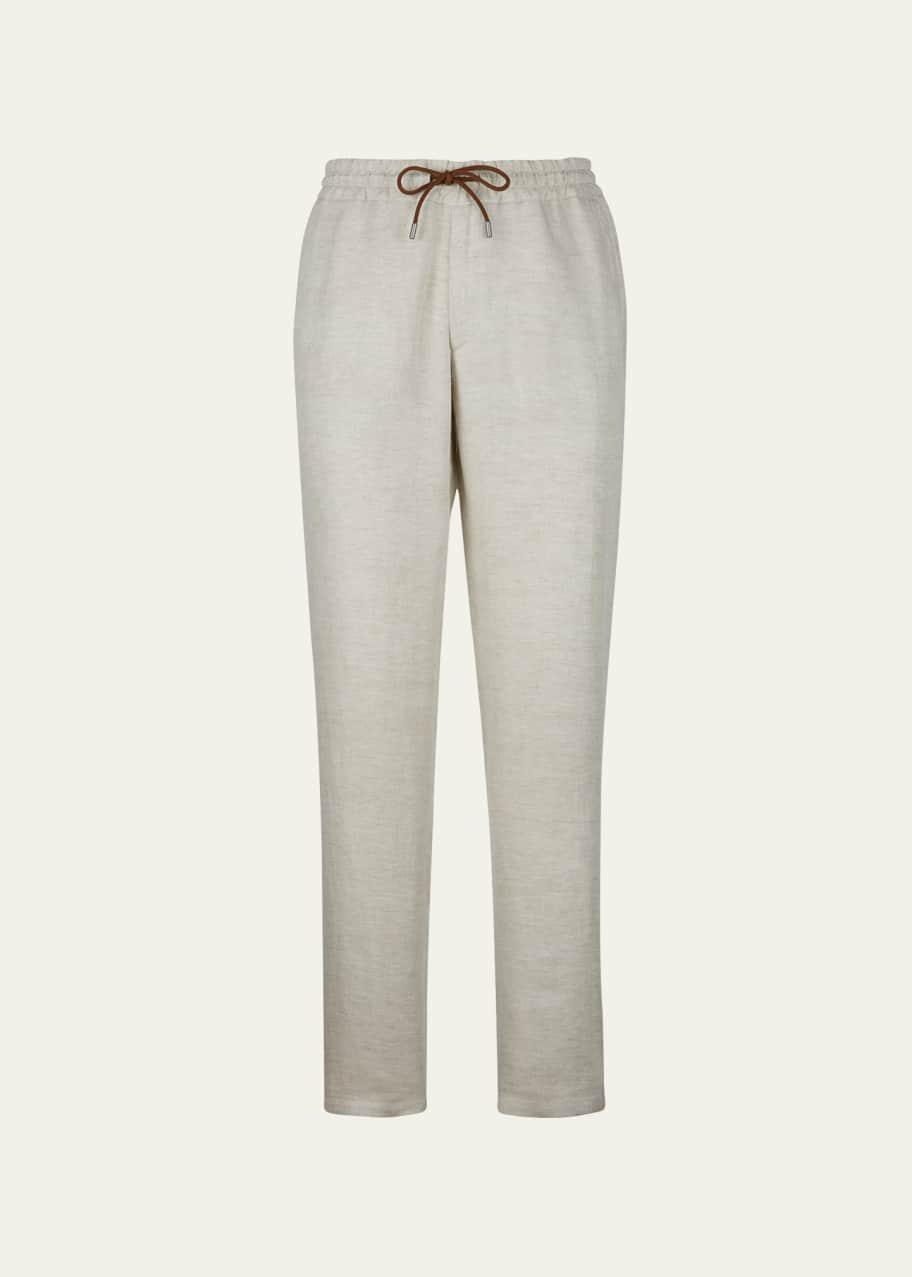 Sease Men's Summer Mindset Linen Drawstring Pants - Bergdorf Goodman