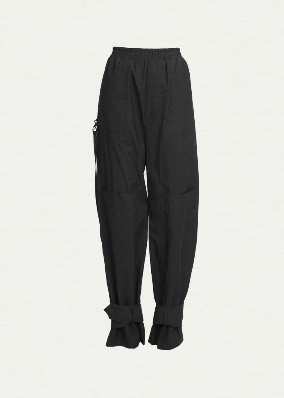 パンツ Loewe Paula'S Ibiza Pantalone Cargo In Misto Lino LOEWE + Paula's Ibiza twill tapered cargo pants | NET-A-PORTER