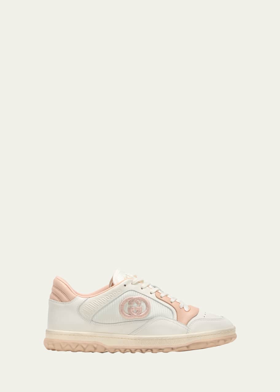 Gucci Bicolor Leather Low-Top Sneakers - Bergdorf Goodman