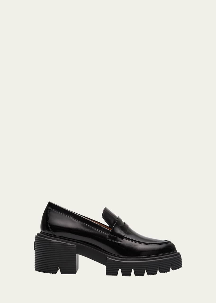 Image 1 of 1: Soho Leather Casual Penny Loafers