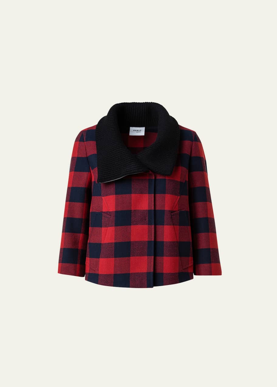 Akris punto tweed jacket on sale