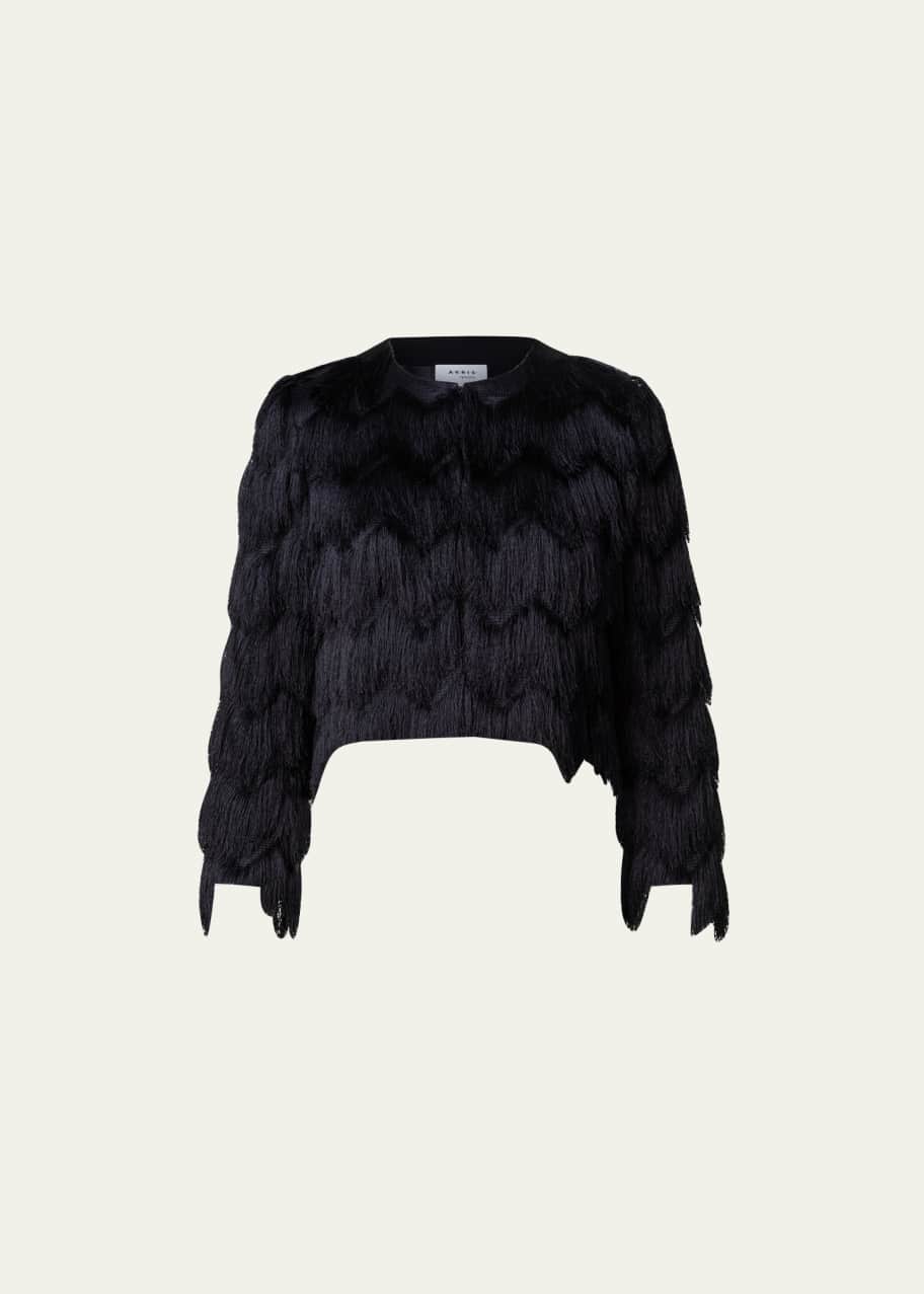 Bcbg jaxon fringe jacket shop
