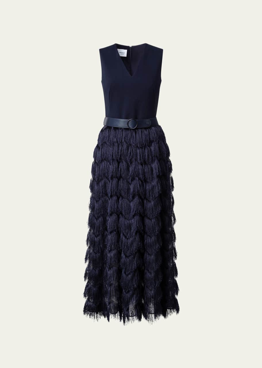 zig zag midi dress Brown Knitted Midi Dress | Women's Clothing and Accessories