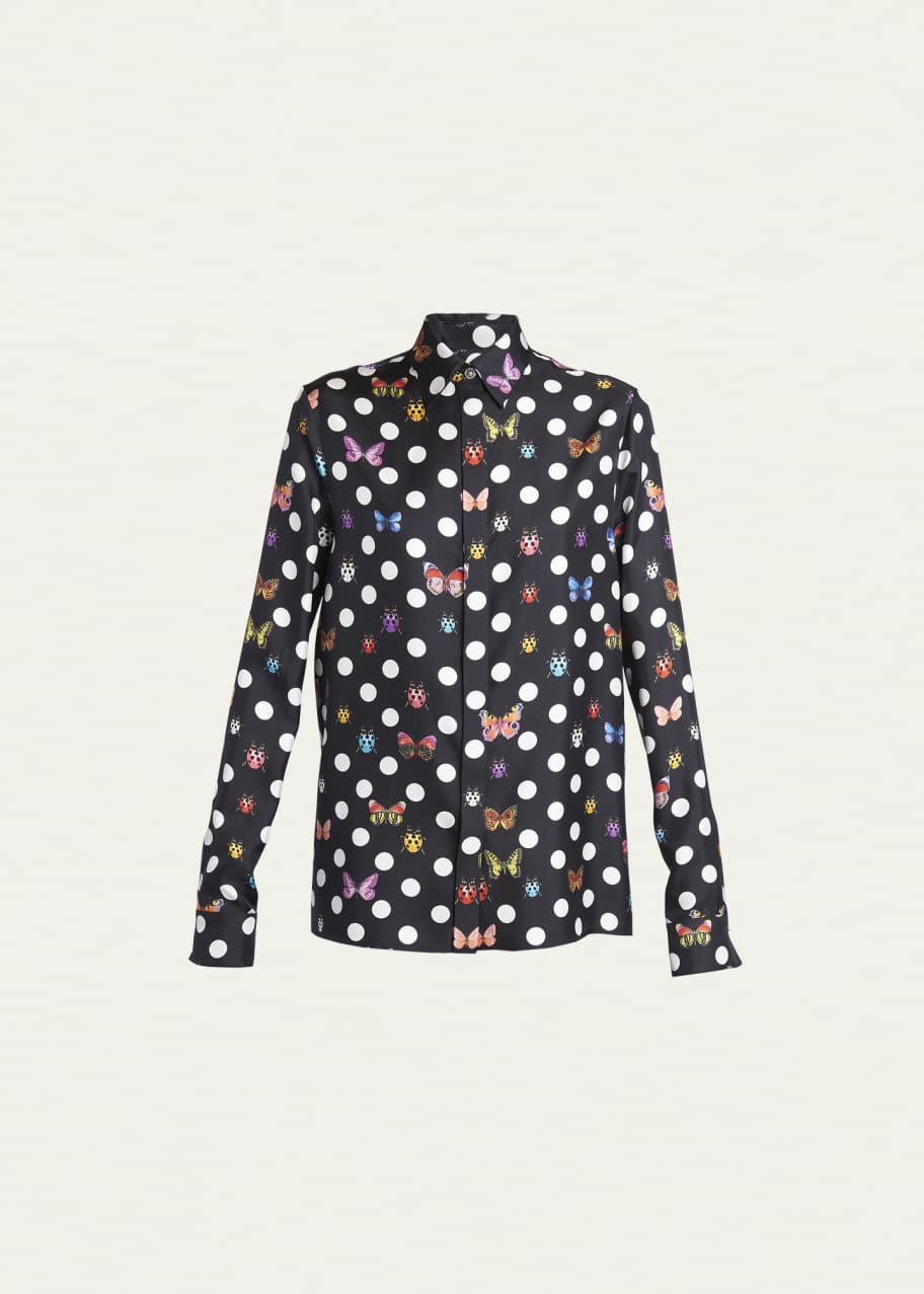 Theory 19SS Polka Dot Silk チュニック ブラウス Theory - Theory 19SS Polka Dot Silk チュニック ブラウスの通販 by