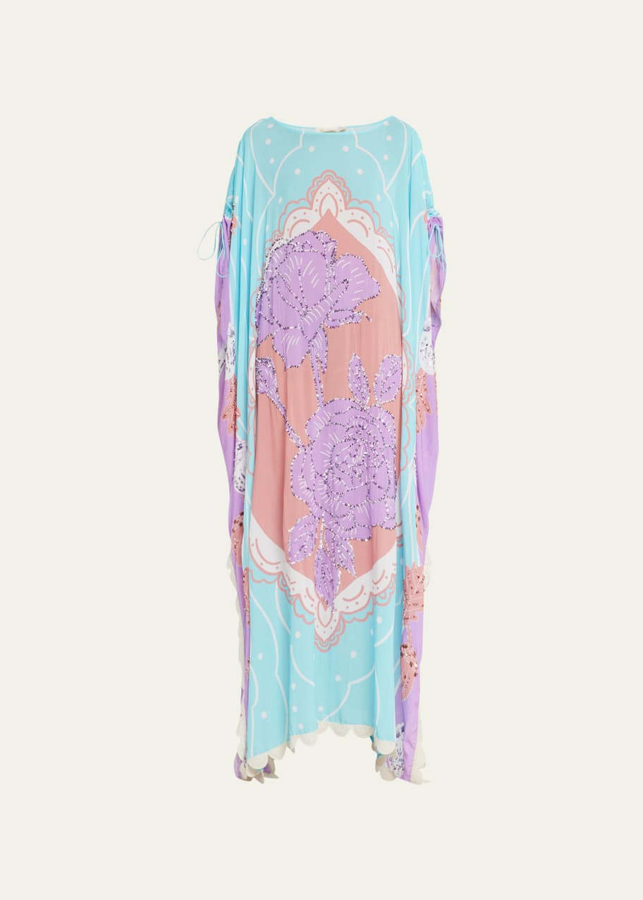 beaded kaftan dress Dalal Hande Made Beads Kaftan: Unique Elegance and Handcrafted Luxury