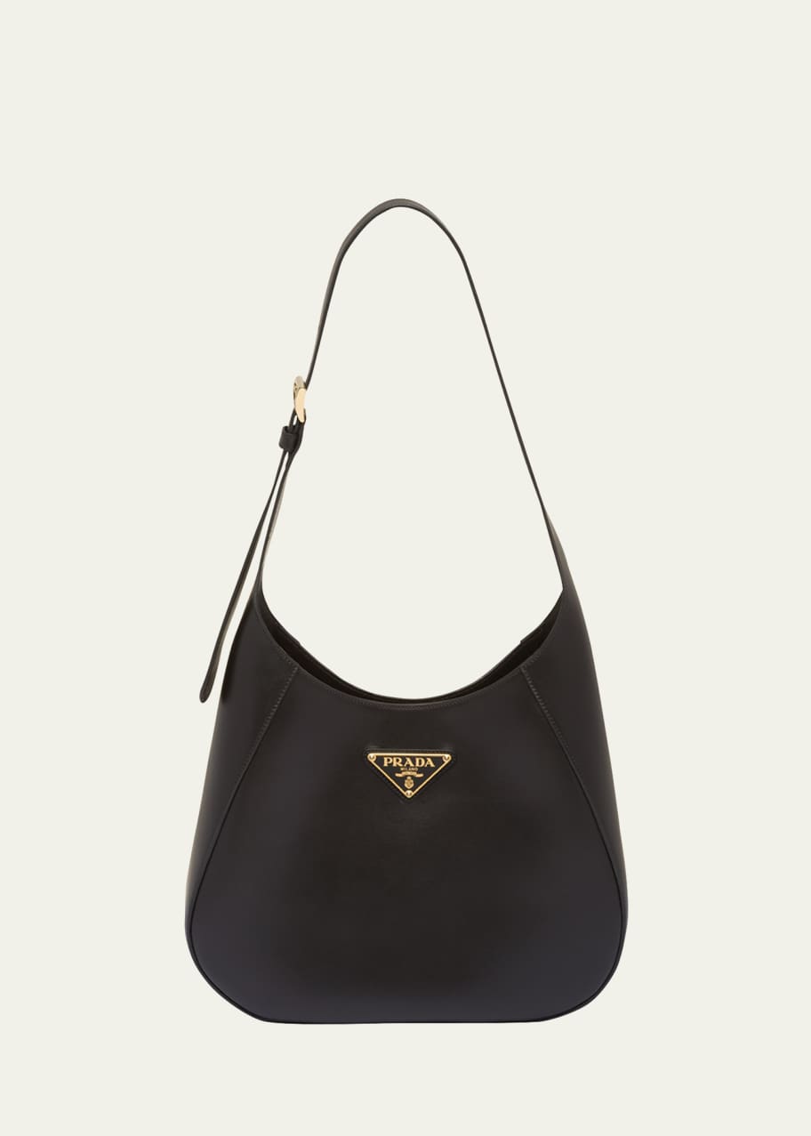 【PRADA】プラダ★Calf Leather Bag★カーフ レザー バッグ Prada City Calf Leather Hobo Bag - Bergdorf Goodman
