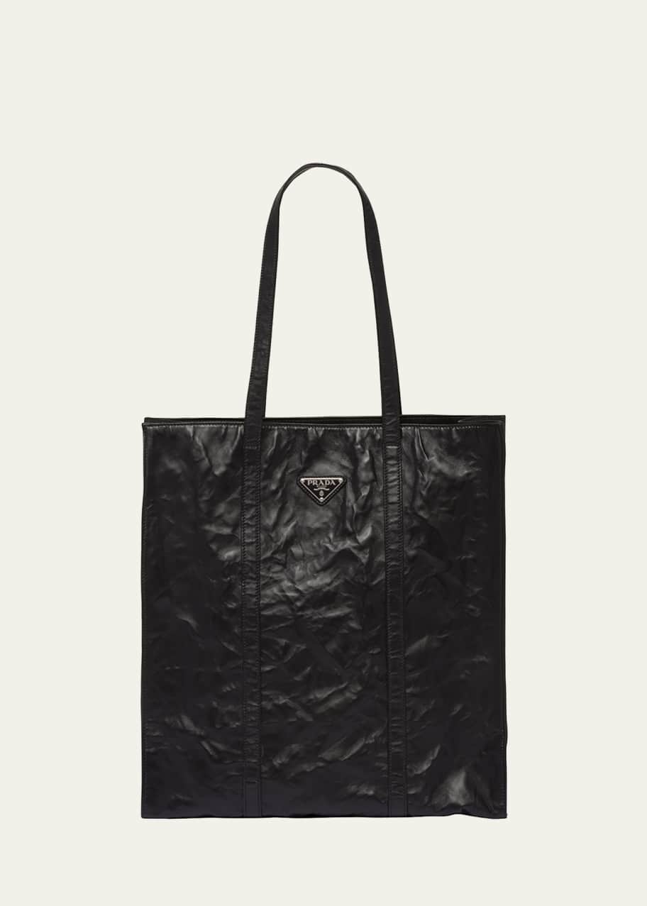 Prada nappa sale leather shoulder bag