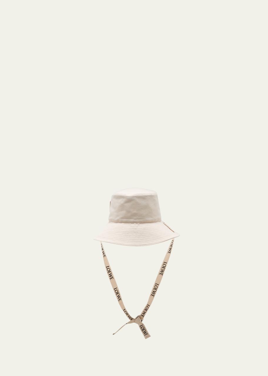 LOEWE x Paula's Ibiza Logo Fisherman Bucket Hat - Bergdorf Goodman