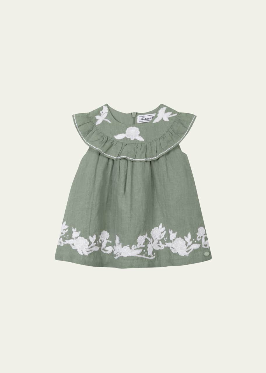 Tartine Et Chocolat Floral Embroidered Dress main image 0