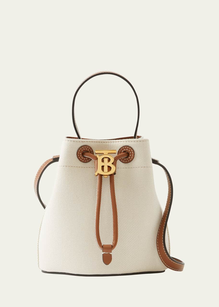 Drawstring bucket bag canvas on sale