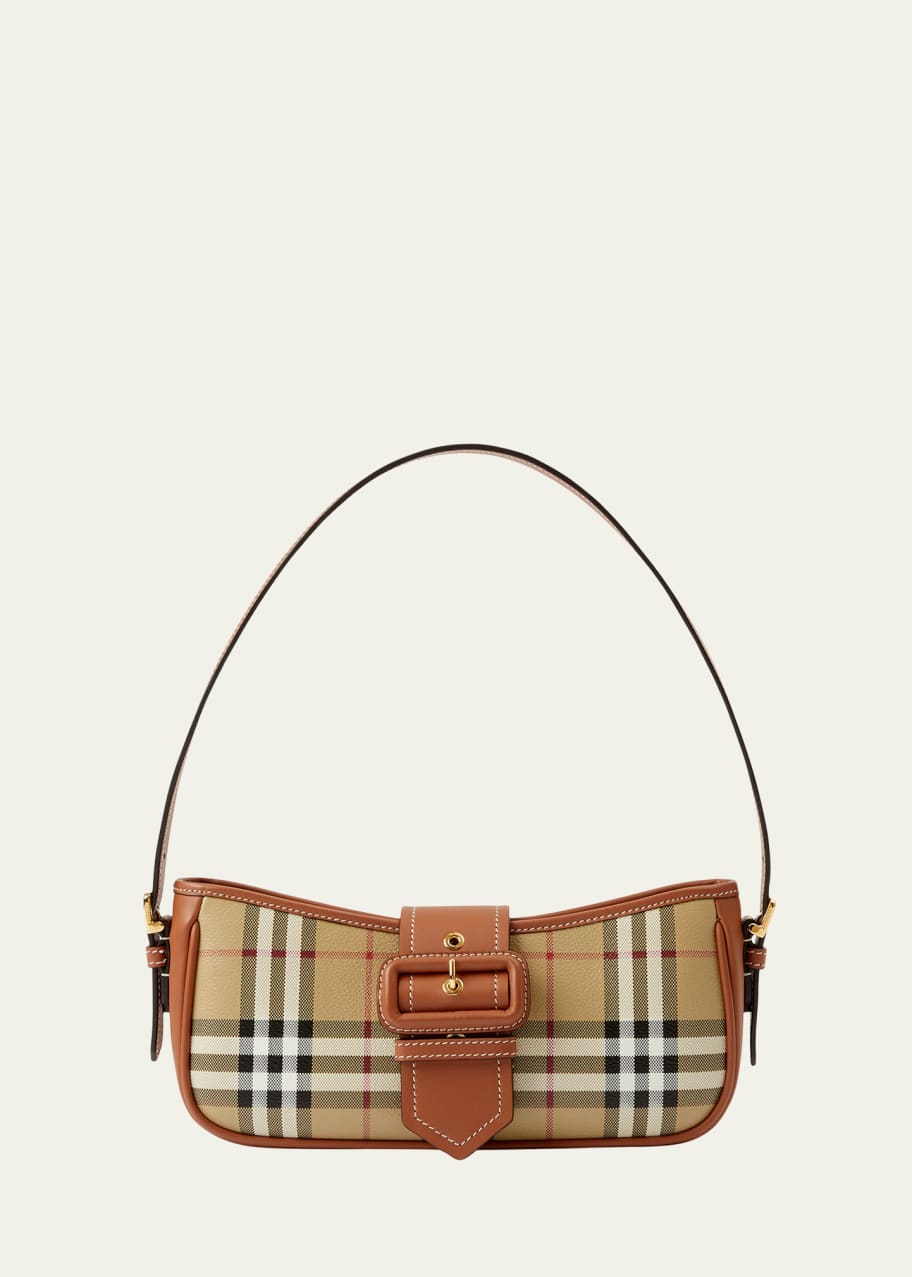 Burberry Check Buckle Shoulder Bag Bergdorf Goodman