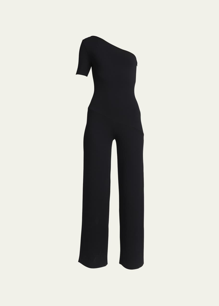 Stella mccartney one shoulder sales jumpsuit