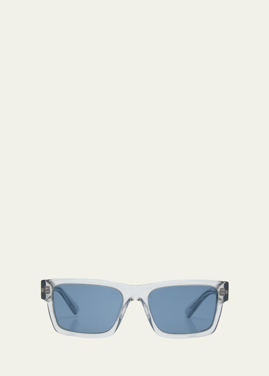 Image 1 of 1: Men's PR 25ZS Acetate Square Sunglasses