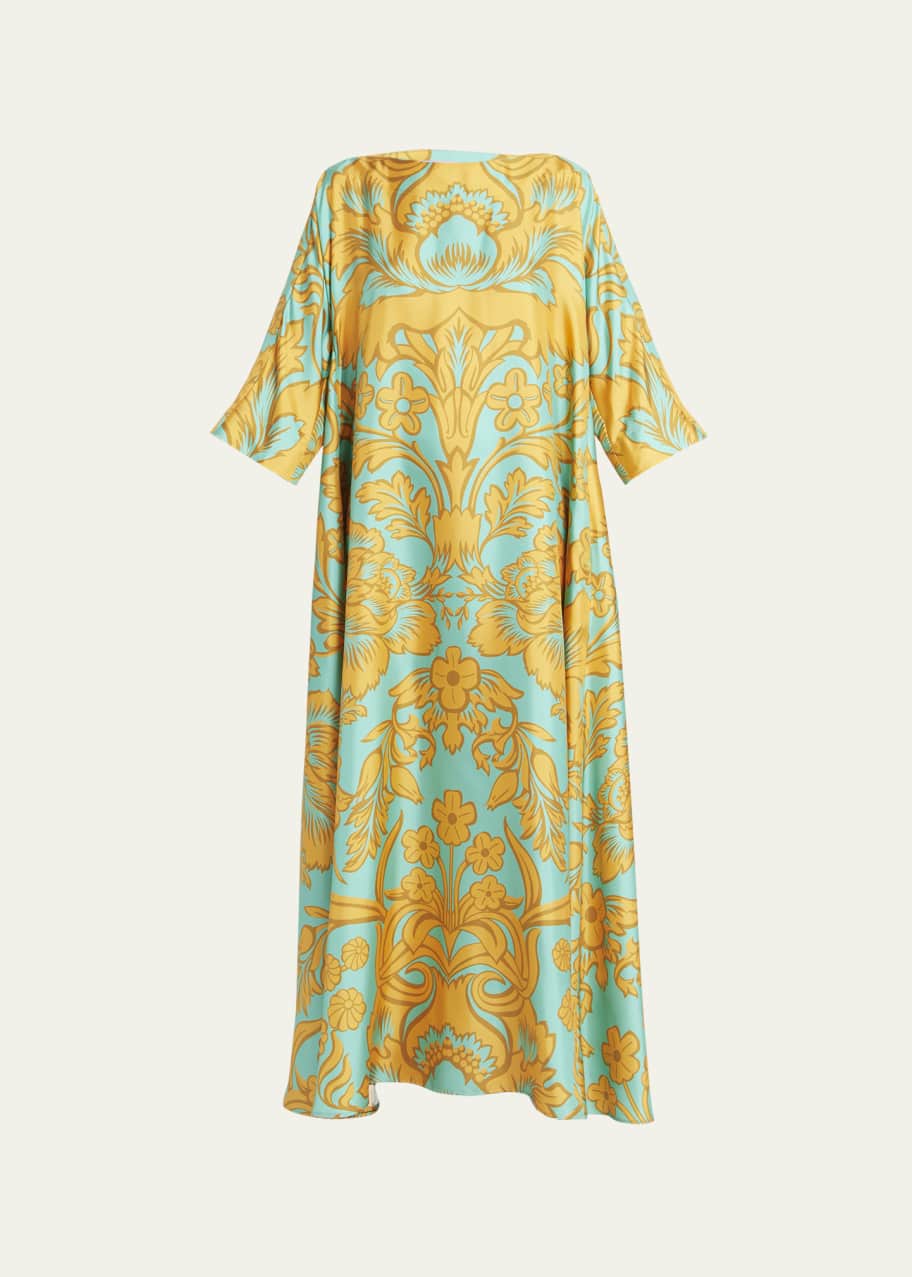 Silk muumuu sales