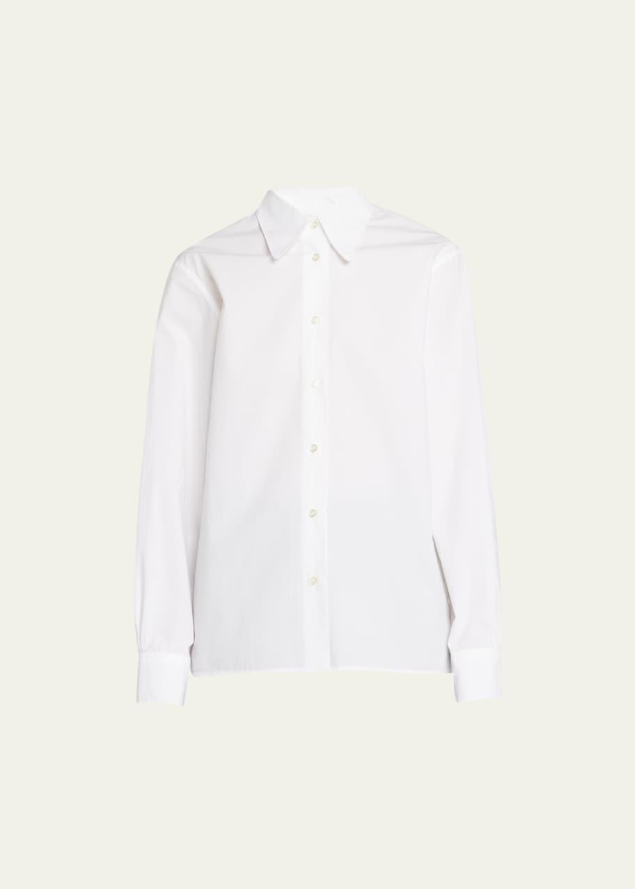 Image 1 of 1: Iseult Classic Button-Front Shirt