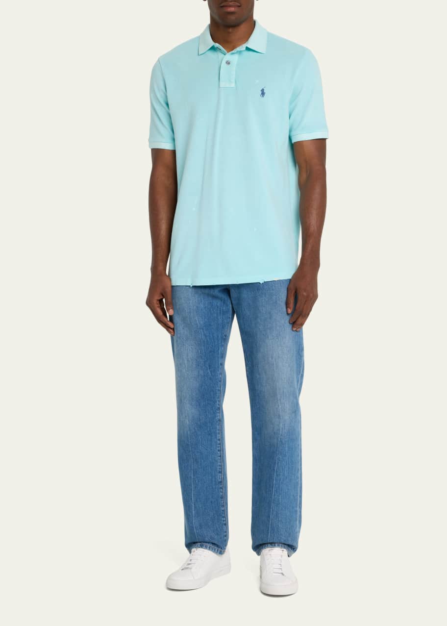 Robertson Weathered Tartan Polo Shirt main image 1
