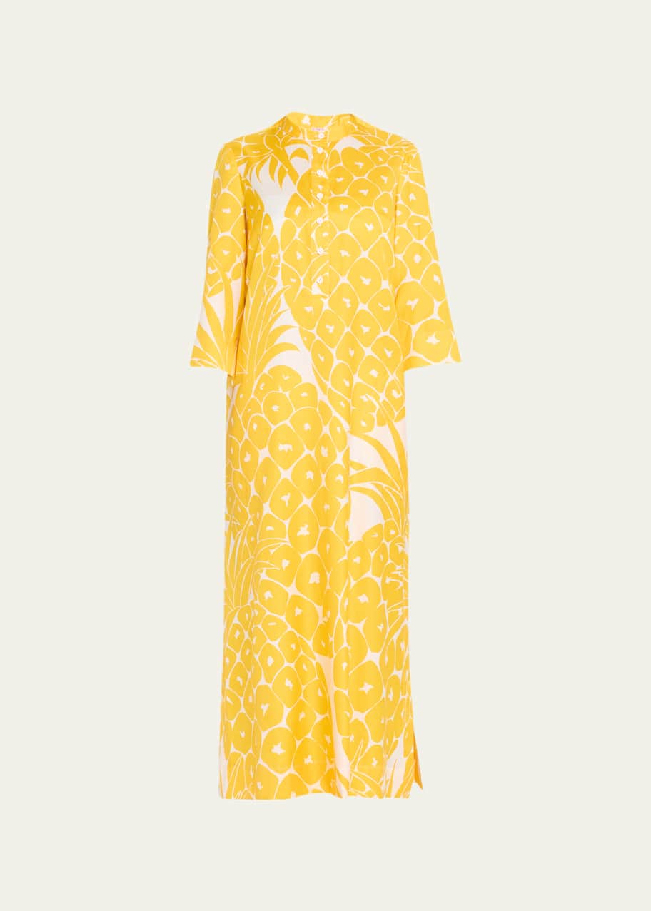 Eres Sucree Pineapple Print Maxi Dress Coverup Bergdorf Goodman