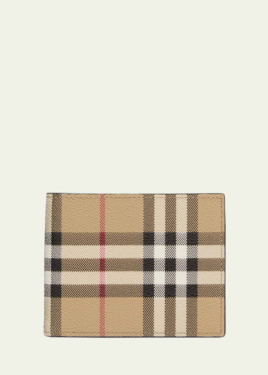 Burberry id sales billfold wallet