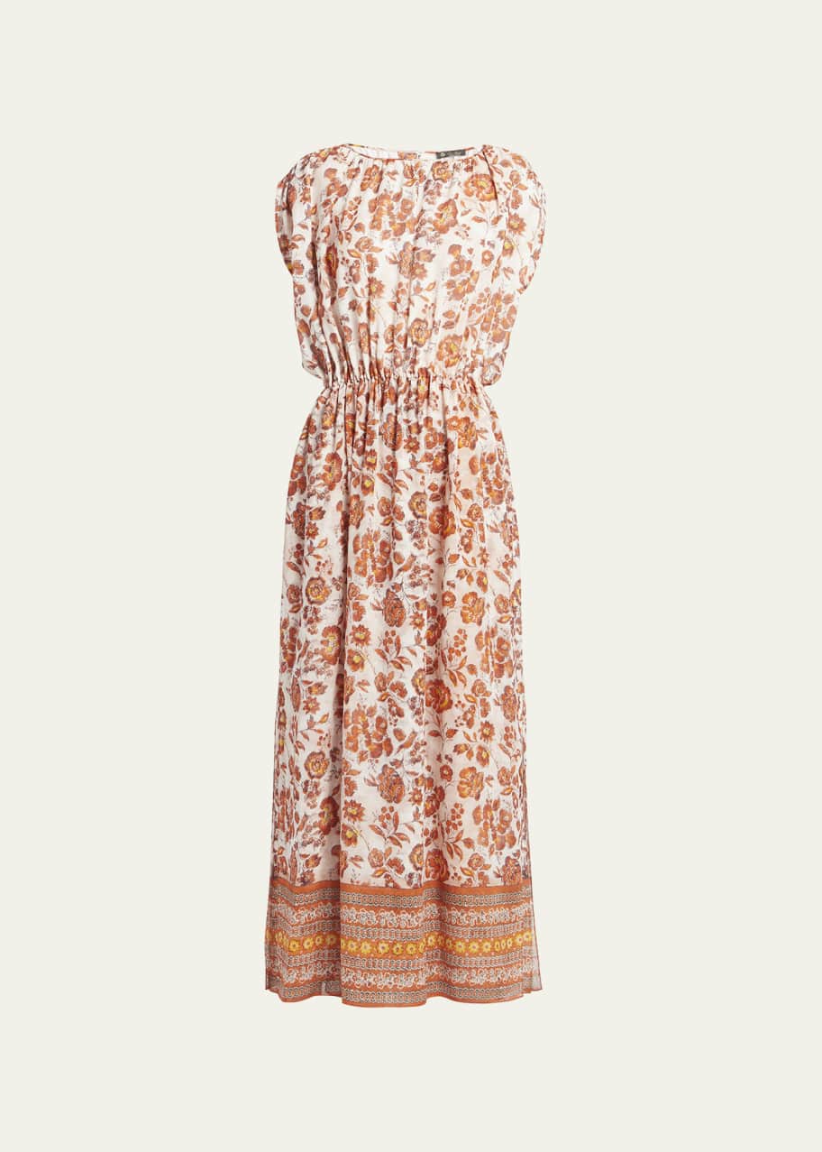 sachin and babi light blue dress Loro Piana Coste Cashmere Sleeveless Midi-Dress main image 0