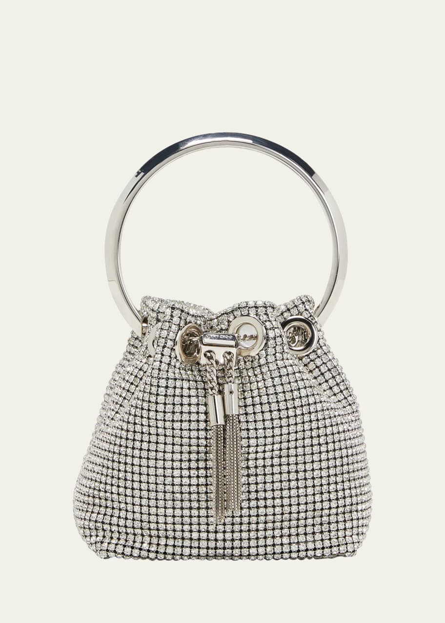 Jimmy Choo Bon Bon Micro Crystal Bucket Bag - Bergdorf Goodman