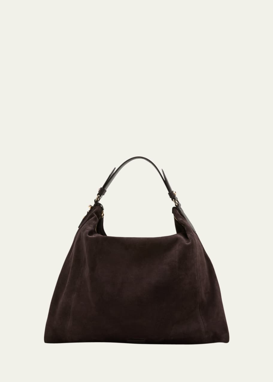 Jimmy choo ana suede hobo bag Clearance