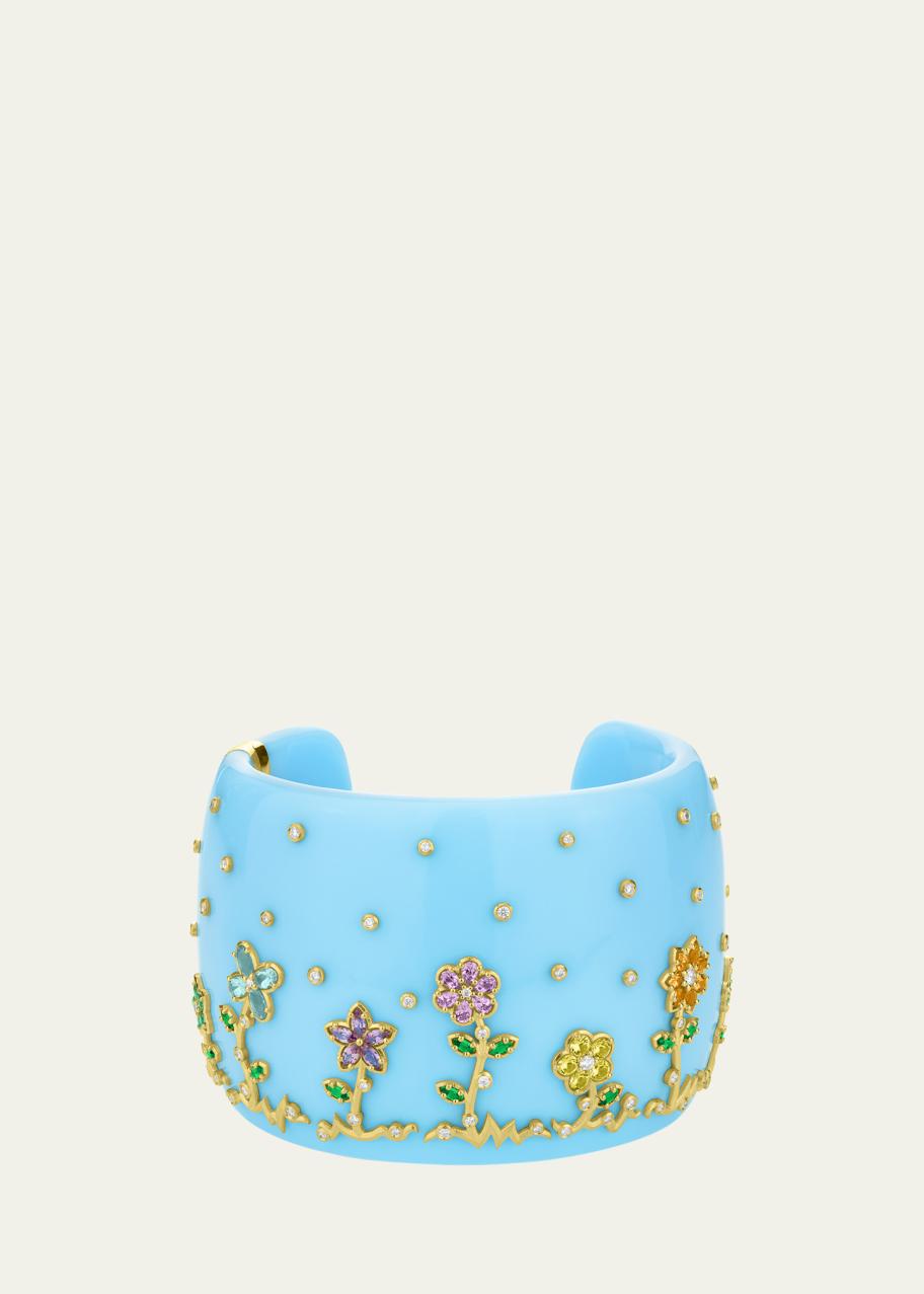 Paul Morelli Wild Child Floral Cuff Bracelet - Bergdorf Goodman