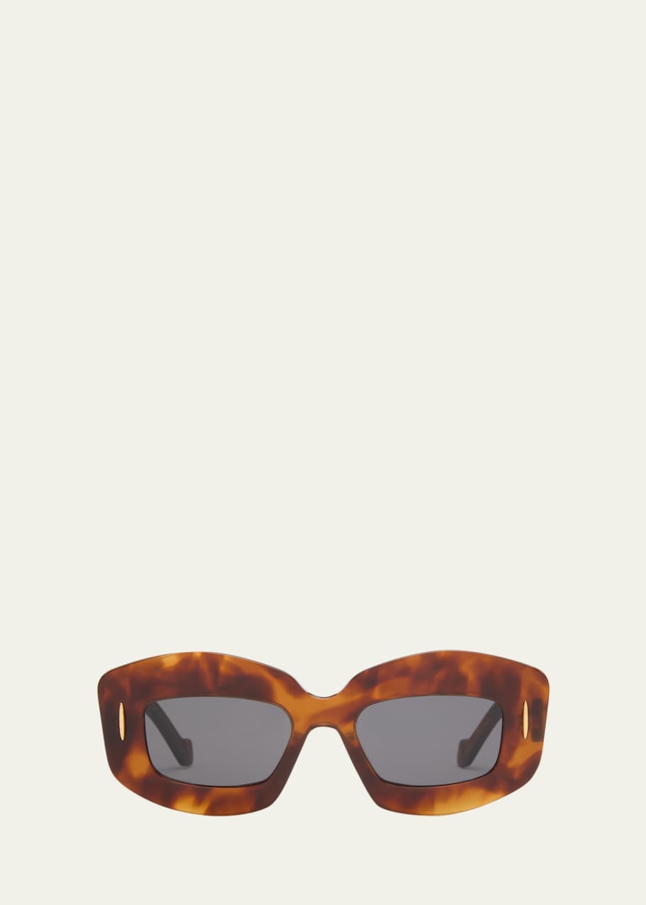 Image 1 of 1: Anagram Plastic Rectangle Sunglasses
