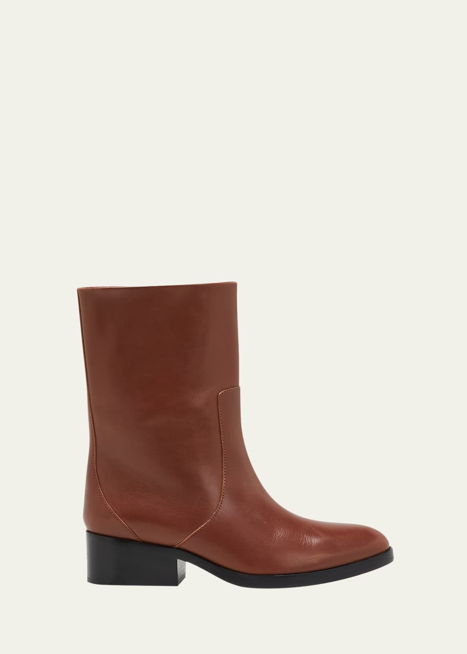 3.1 Phillip Lim Lucien Leather Zip Moto Booties Bergdorf Goodman