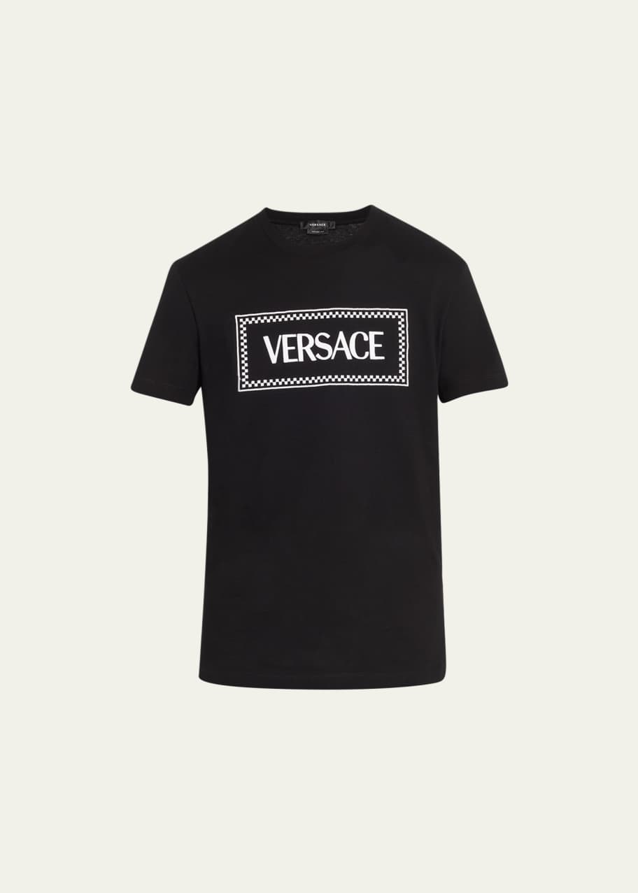 Image 1 of 1: Men's Tailoring Label Logo T-Shirt