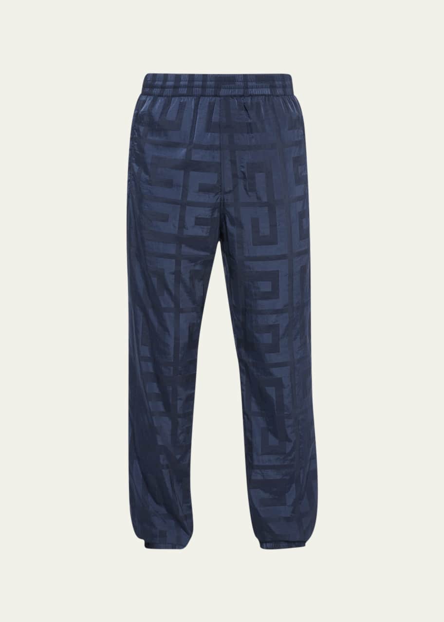 Givenchy Men's Large 4G Nylon Track Pants - Bergdorf Goodman Givenchy Men's Large 4G Nylon Track Pants - Bergdorf Goodman