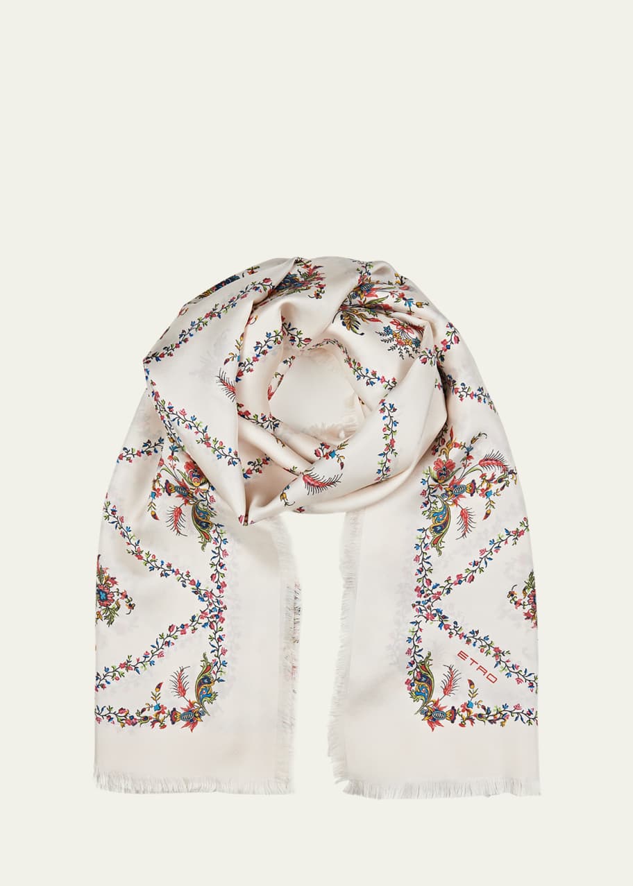 Image 1 of 1: Bombay Silk Square Scarf