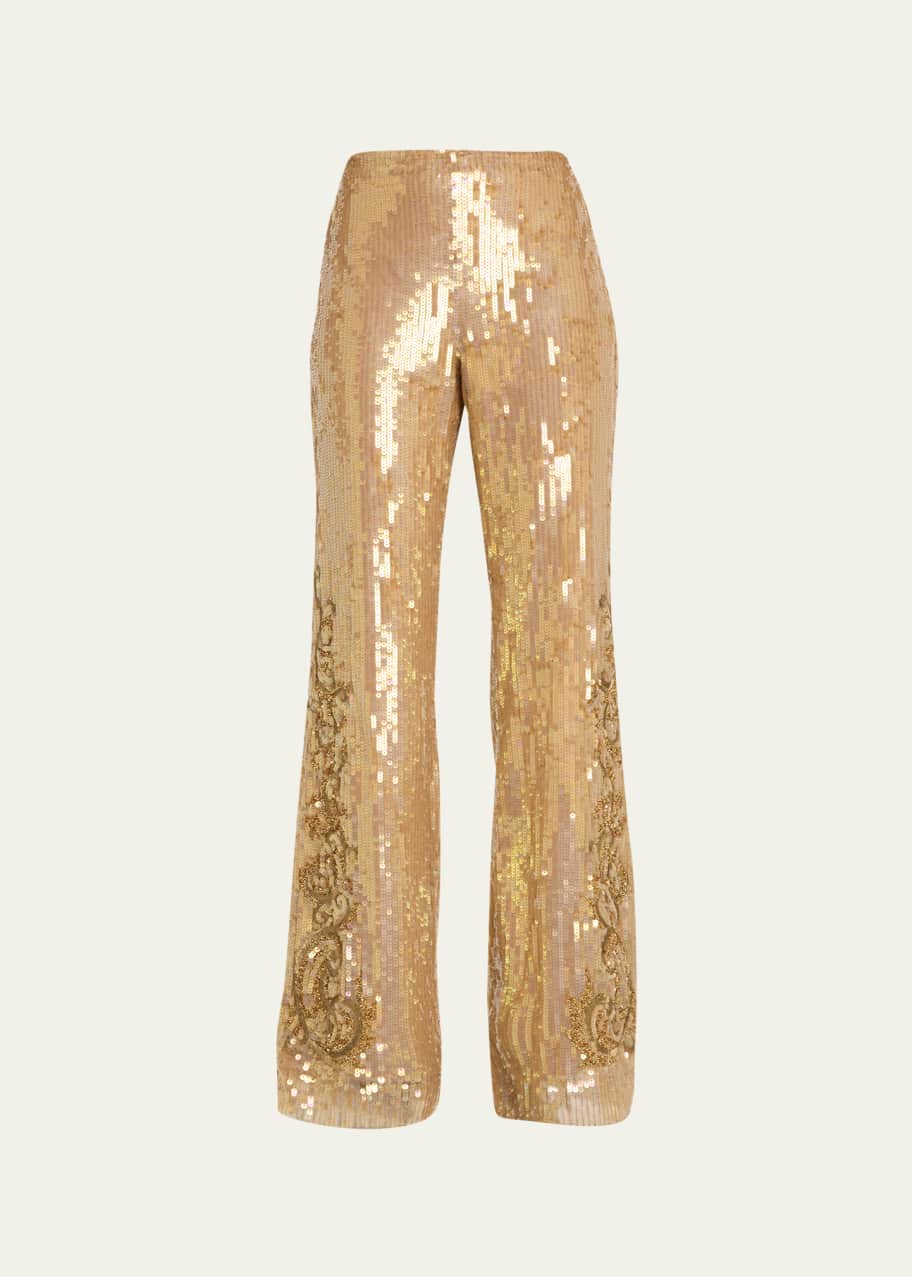 Image 1 of 1: Shelli Sequined Pants