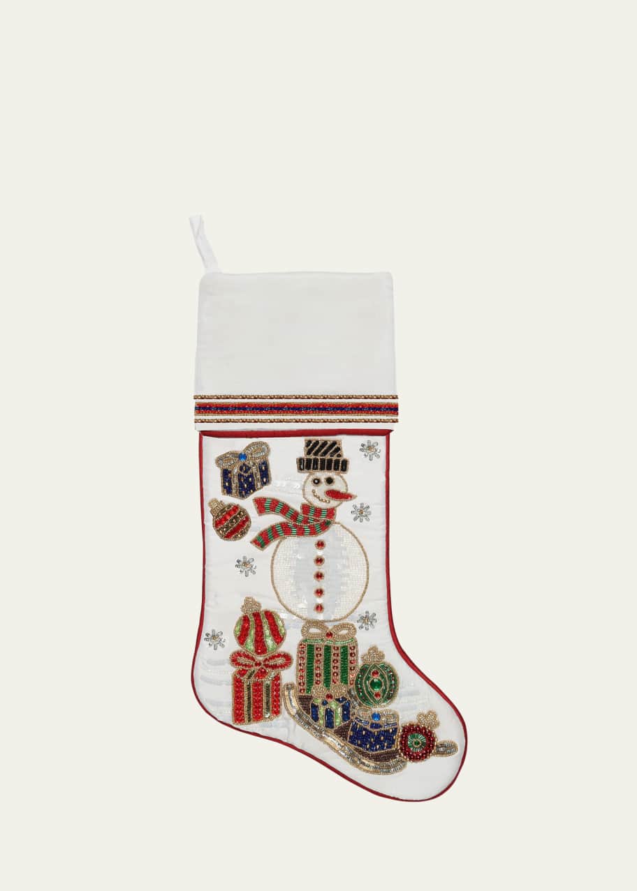 Kim Seybert Christmas Joy Stocking Bergdorf Goodman