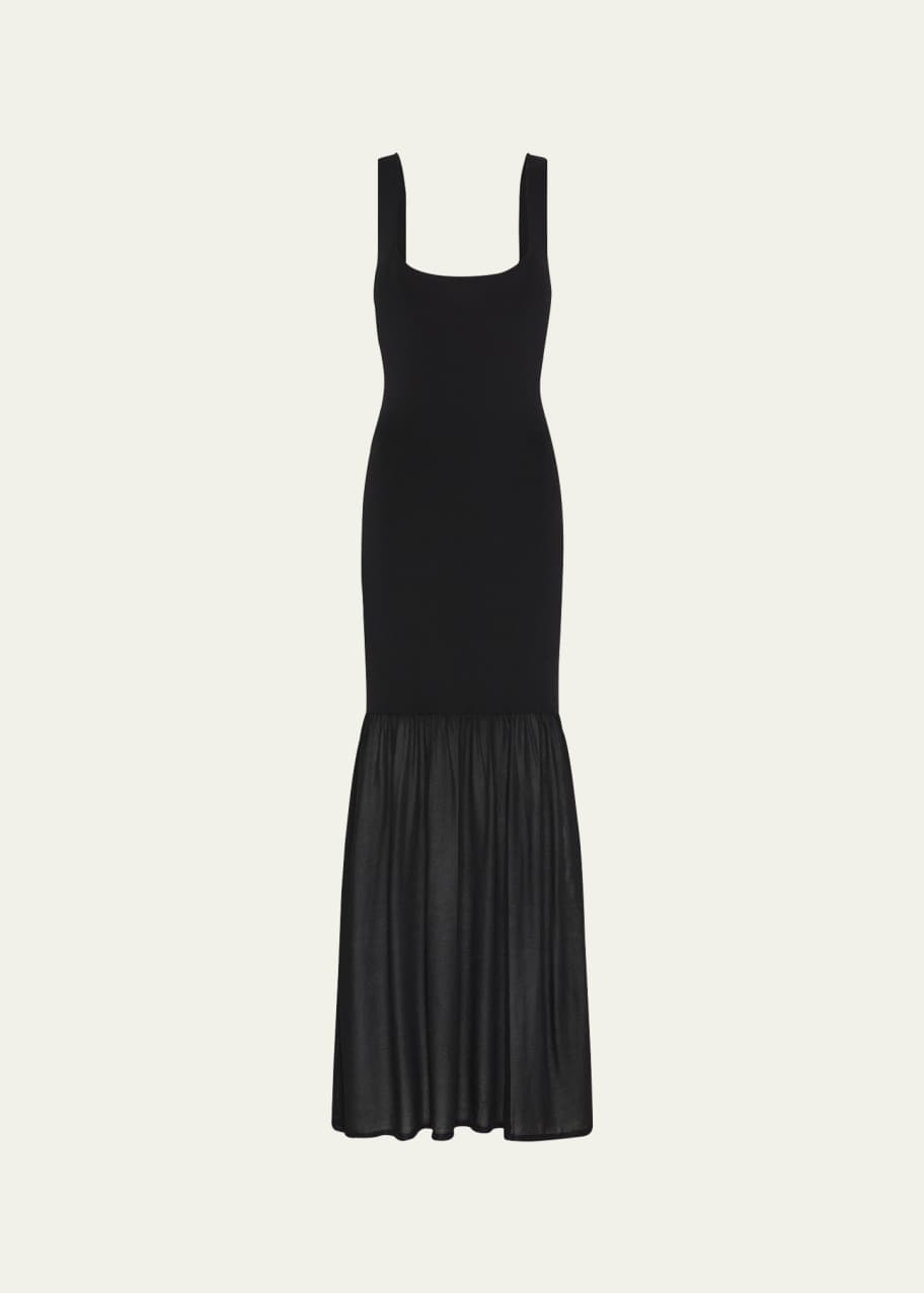 Matteau Sleeveless Drop-Waist Knit Midi Dress - Bergdorf Goodman