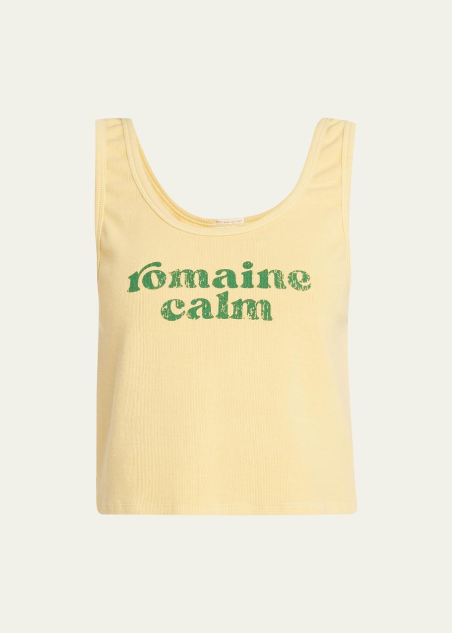 MOTHER The Yippie Tank Top - Bergdorf Goodman