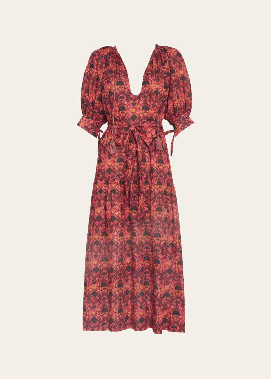 Selena rose top maxi dress
