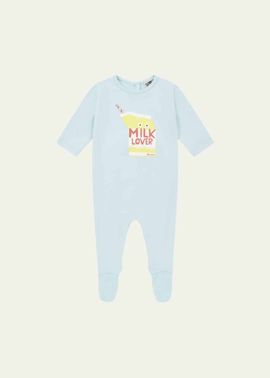 Ballard Print Footie Set - Milk main image 1
