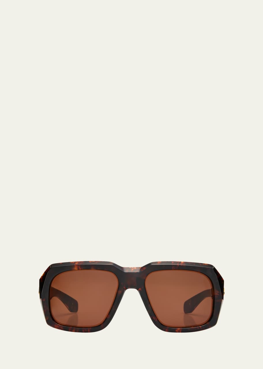 Image 1 of 1: Men's Cody Acetate Round Sunglasses