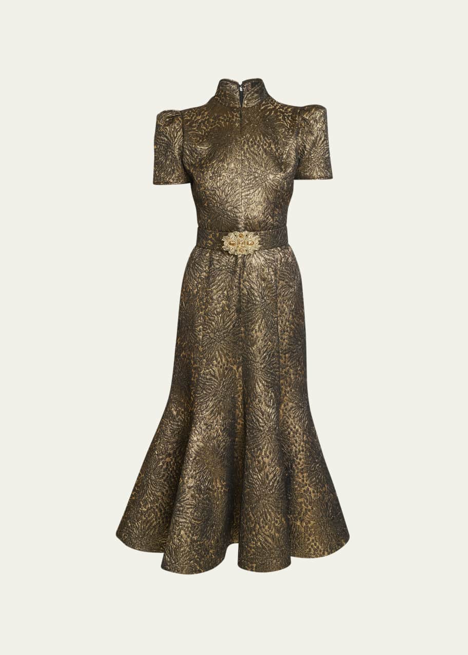 andrew gn gold dress Furlla Women Yellow Sequin Strapless Mermaid Prom Dress with Crisscross  Open Back – Furlla Official main image 1