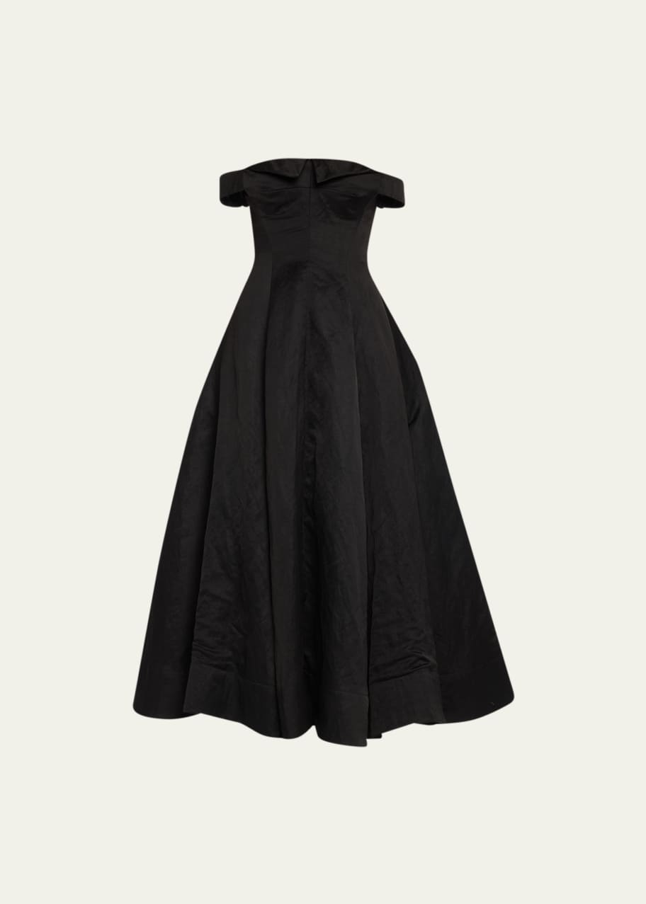 chinese dress ladies DANCING PLEAT DOUBLE-FACE SATIN SHEATH DRESS  Jason Wu Studio