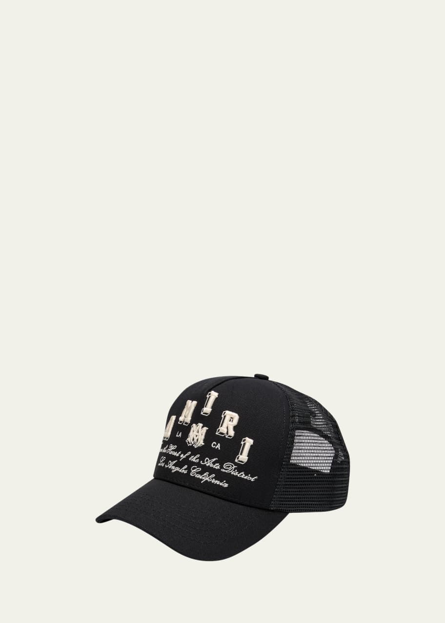 Amiri Men's Varsity Trucker Hat - Bergdorf Goodman