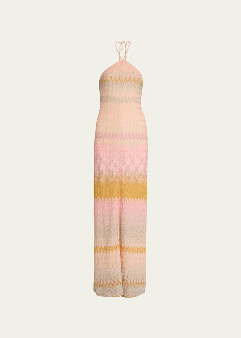 white halter bodycon dress Calipso Halter Mini Dress - White main image 0