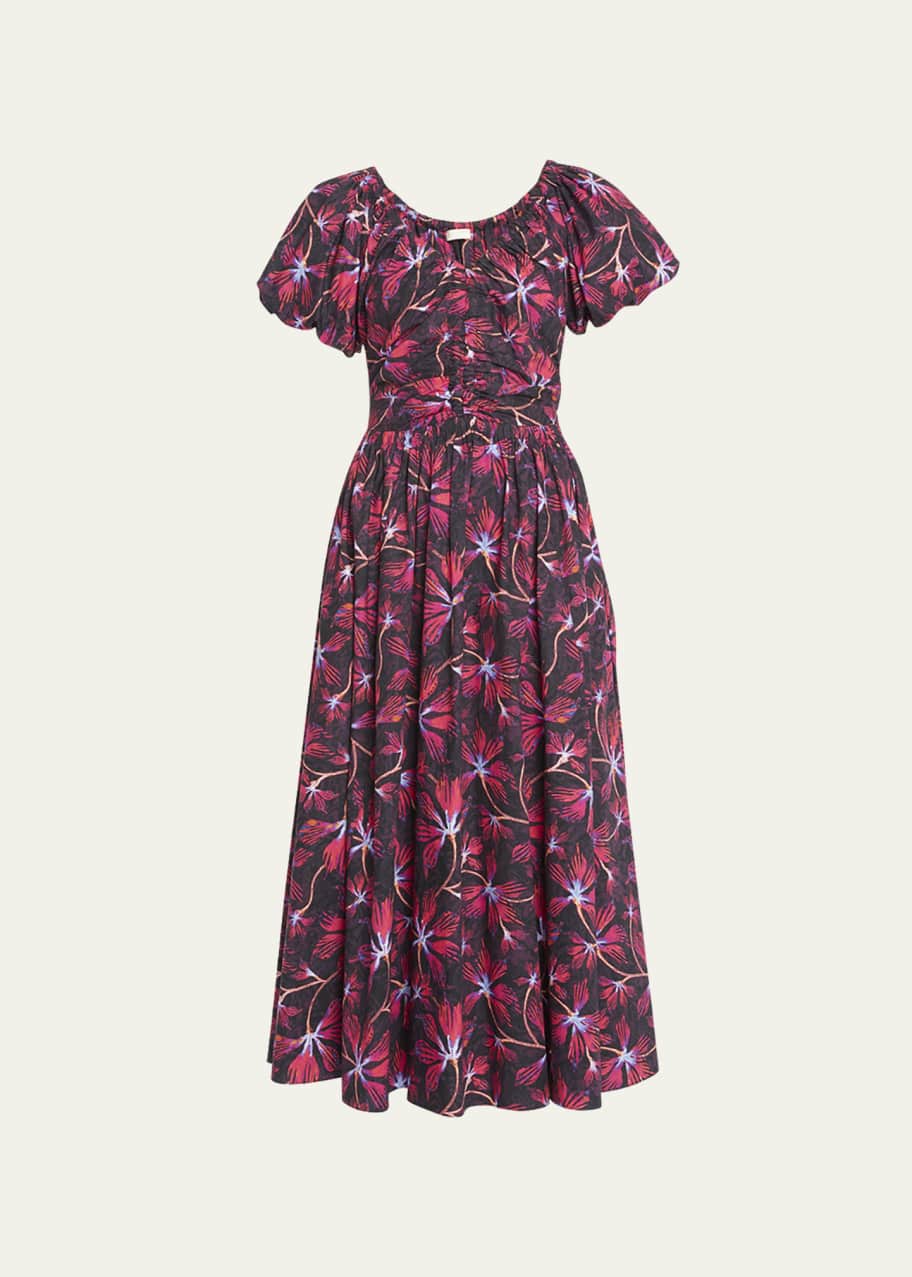 ulla johnson burgundy dress Ulla Johnson Sofia Long Dress main image 0
