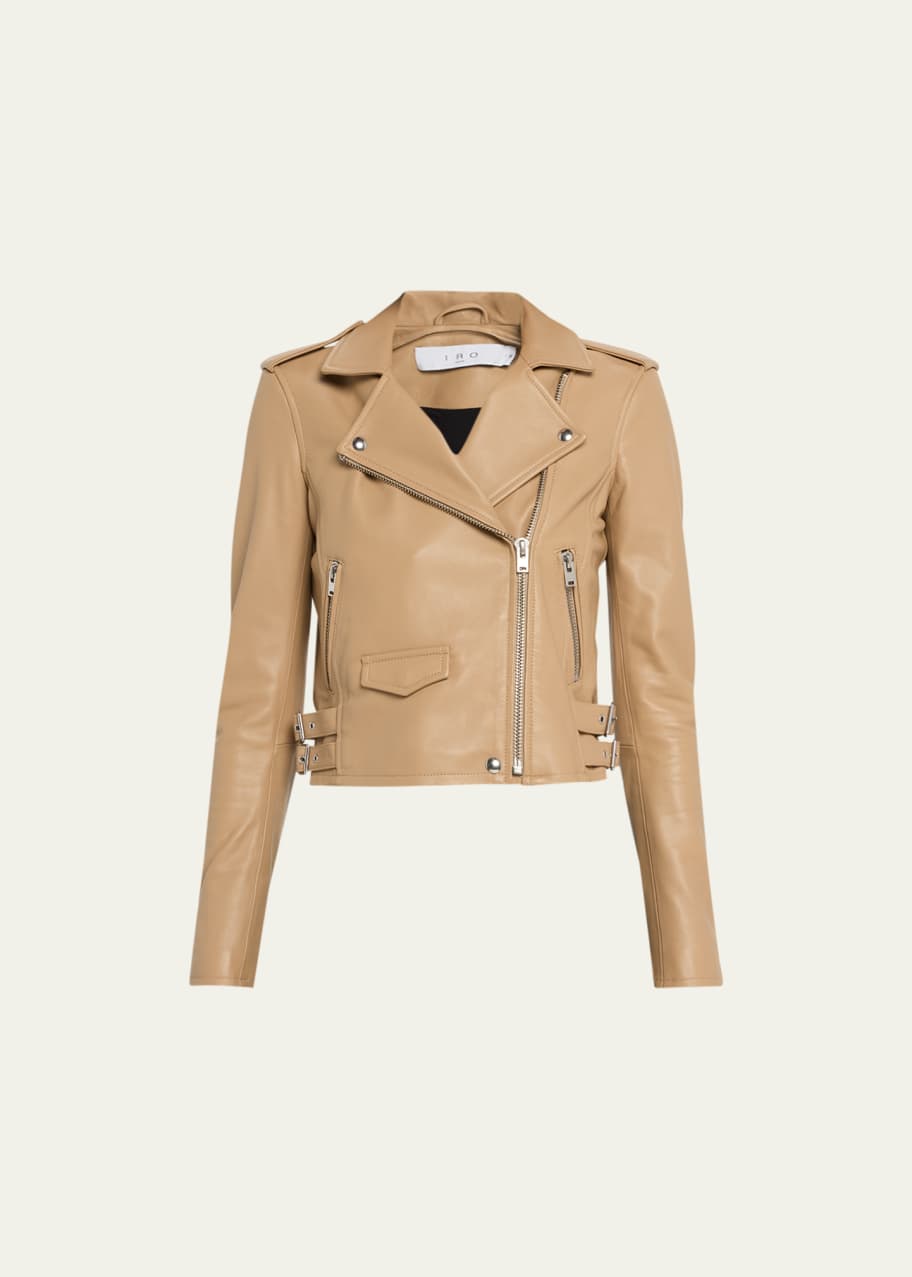 Iro ashville leather moto jacket online