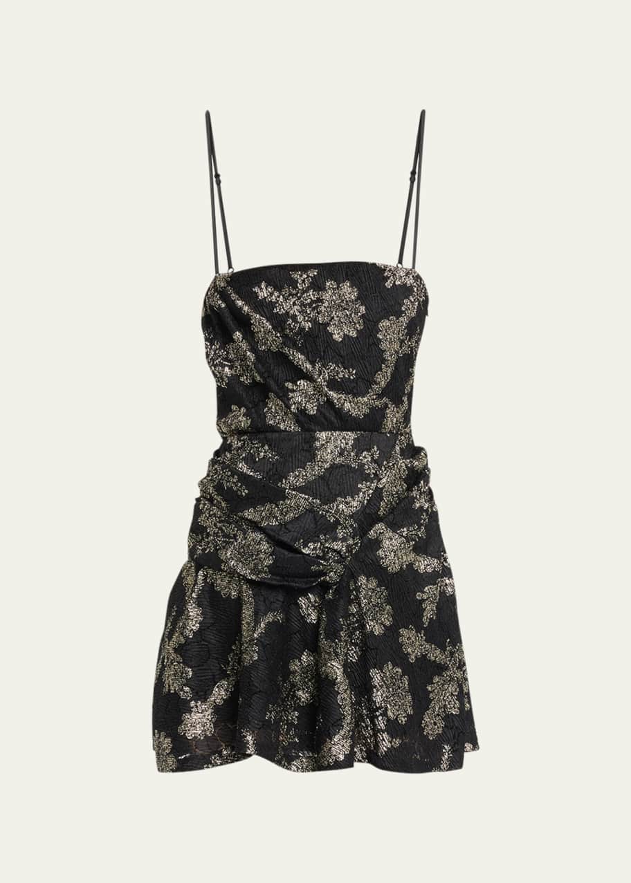 longsleeve midi dress Zimmermann Luna Blue Paisley Button Long Sleeve Midi Dress
