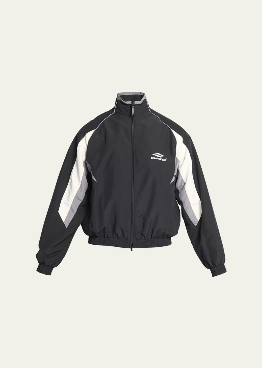 Balenciaga colorblock windbreaker outlet