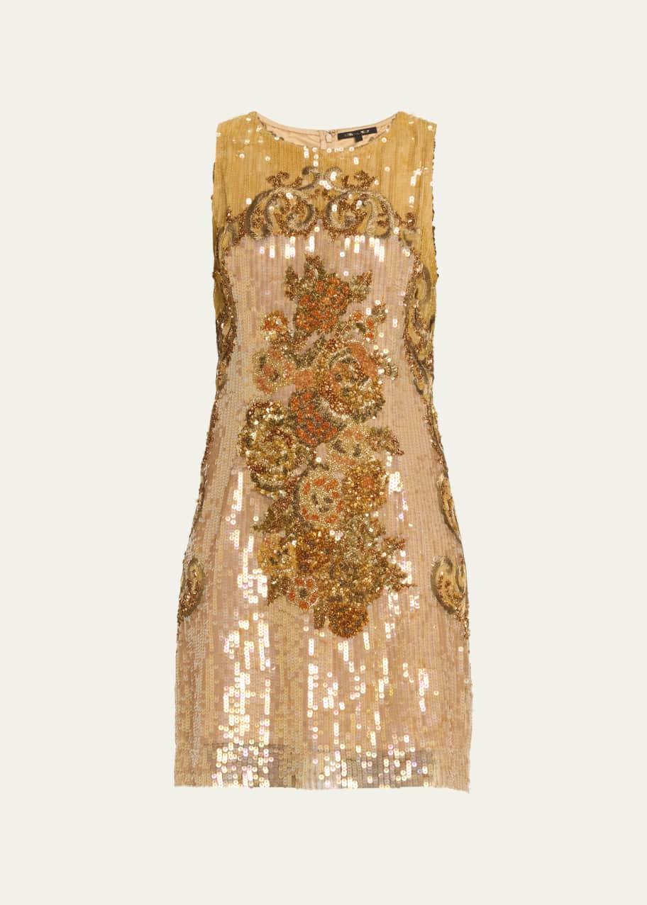 gold shimmer midi dress Carnation Sequin Halter Midi Dress / Gold | MESHKI