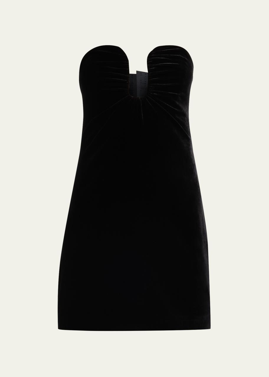 ROLAND MOURET KNIT MINI DRESS